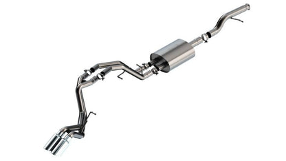 Borla 21-22 Chevrolet Tahoe 5.3L V8 2/4WD Touring Cat-Back Exhaust (Stainless) 140854 140854 Photo - Primary
