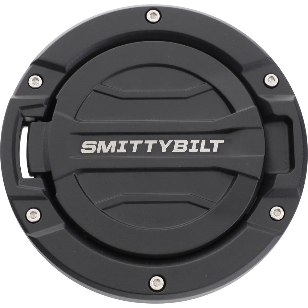 Smittybilt Billet Gas Cover Black 75008