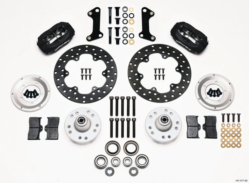 Wilwood FDL Front Drag Kit, Drilled Rotor, 67-69 Camaro, 64-72 Nova, Chevelle 140-1017-BD Photo - Primary