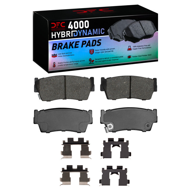 DFC DFC 4000 HybriDynamic Brake Pads Brakes, Rotors & Pads Brake Pads - OE main image