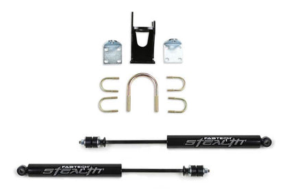 Fabtech 05-20 Ford F250/350 4WD Dual Stealth Steering Stabilizer Kit - Opposing Style FTS8046 FTS8046 Photo - Primary