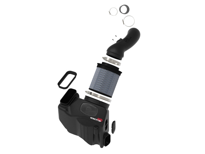 aFe Momentum HD Intake System w/ Pro 10R Filter 2020 GM Diesel Trucks 2500/3500 V8-6.6L (L5P) 50-70056T 50-70056T Photo - Unmounted