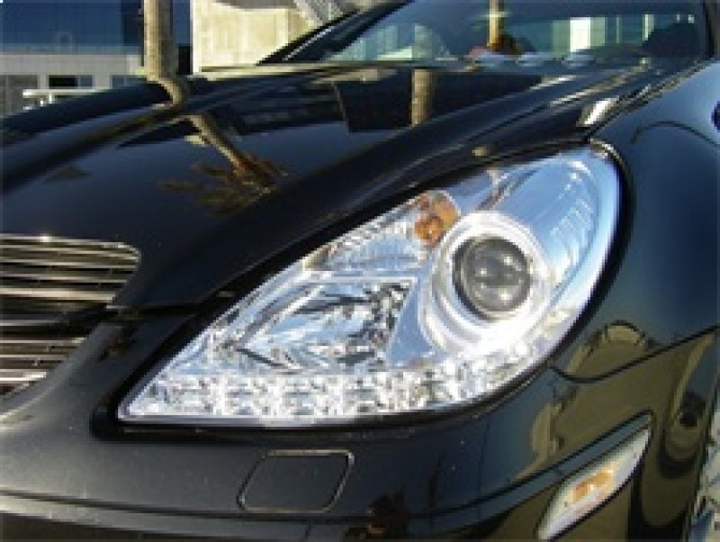 Spyder Mercedes Benz SLK 05-10 Projector Xenon/HID Model- DRL Chrm PRO-YD-MBSLK05-HID-DRL-C 5014993 5014993 Photo - Mounted