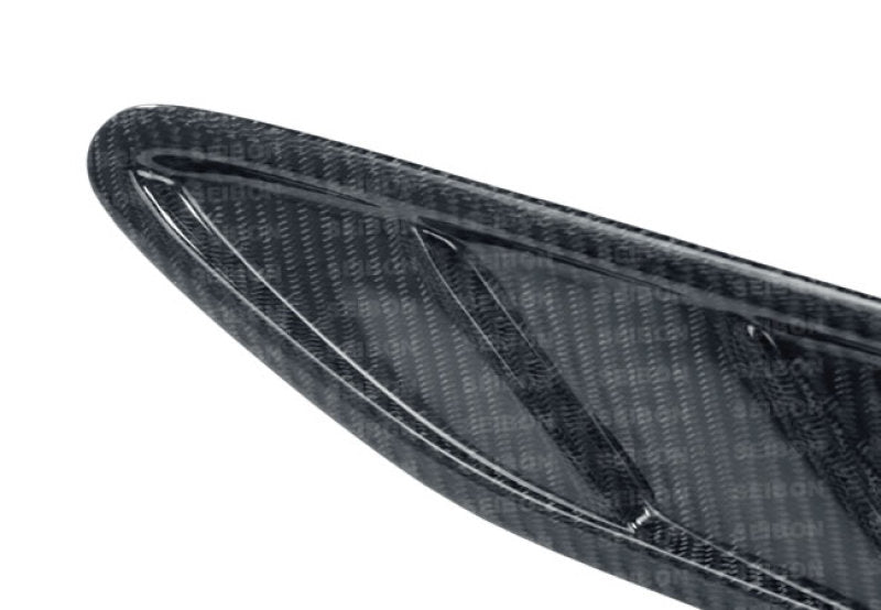 Seibon 12-13 BRZ/FRS Carbon Fiber Fender Ducts (Pair) FD1213SCNFRS-FR Photo - Primary