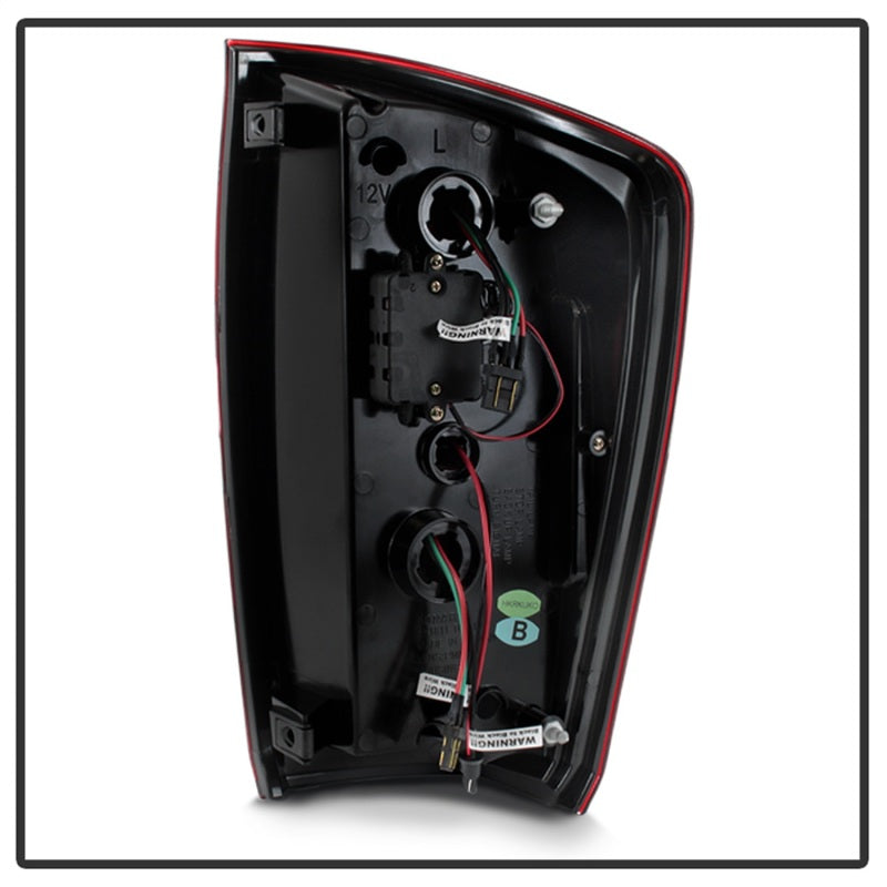 Spyder 16-17 Toyota Tacoma LED Tail Lights - Red Clear (ALT-YD-TT16-LED-RC) 5085757 5085757 Photo - Unmounted