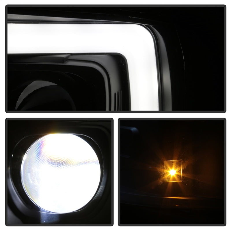 Spyder 05-07 Ford F250/350/450 Super Duty Projector LED Black PRO-YD-FS05V2PL-BK 5087911 5087911 Photo - Unmounted