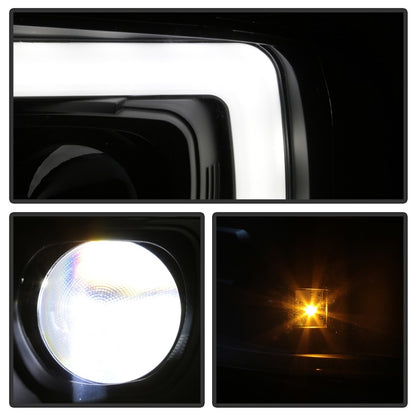 Spyder 05-07 Ford F250/350/450 Super Duty Projector LED Black PRO-YD-FS05V2PL-BK 5087911 5087911 Photo - Unmounted