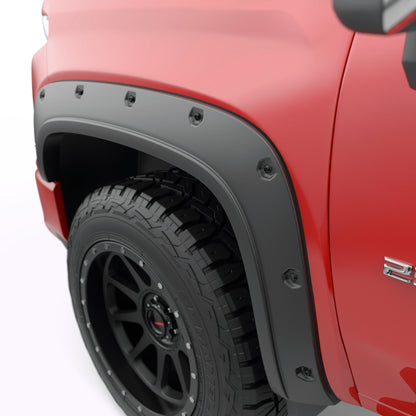 EGR 20-23 Chevrolet Silverado 2500Hd Traditional BoltOn Look Fender Flares w/Black-Out Bolt Kit Set 791885 791885 Photo - Close Up