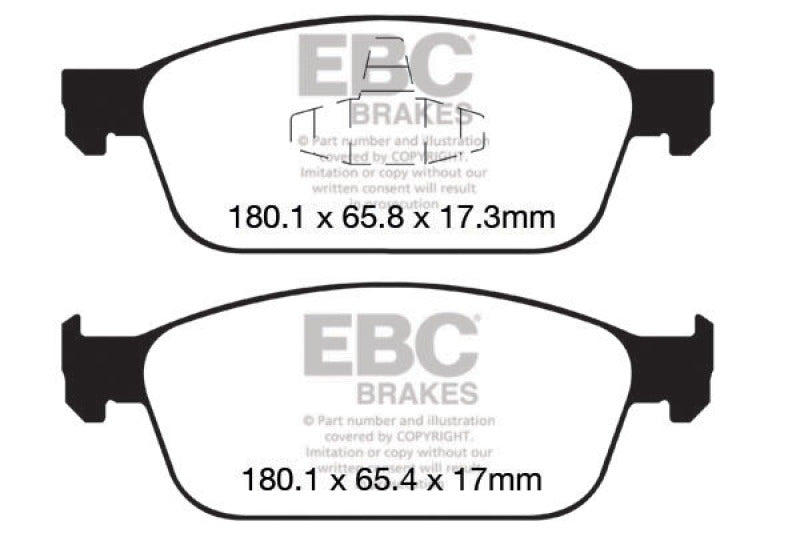 EBC Disc Brake Pad Set DP22145 Photo - Primary