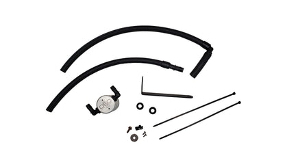 J&L 22-23 Subaru BRZ/GR86 2.4L Passenger Side Oil Separator 3.0 - Clear Anodized 3117P-C 3117P-C Photo - Primary
