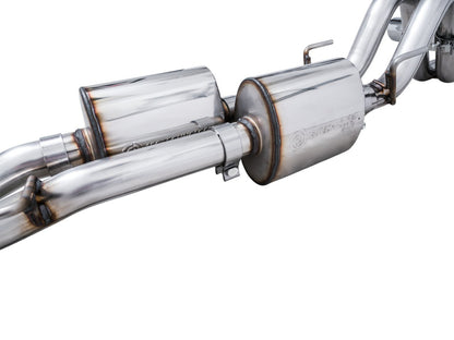 AWE Tuning AWE 16-22 Toyota Tacoma 0FG Catback Exhaust w/ BashGuard - Dual Diamond Black Tips 3015-33826 3015-33826 Photo - out of package