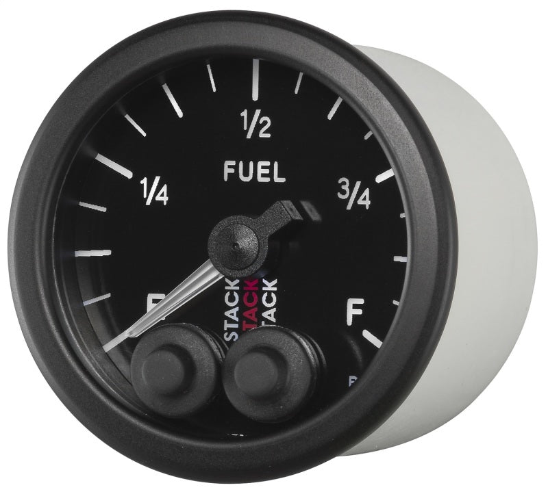 Autometer Stack 52mm 0-280 Ohm Programmable Pro-Control Fuel Level Gauge - Black ST3515 ST3515 User 3