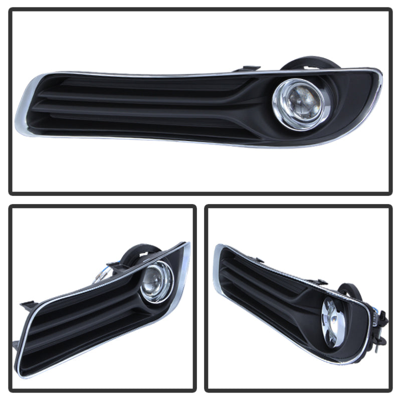 Spyder Chrysler 300 2011-2014 OEM Fog Light W/Universal Switch- Clear FL-C30011-C 5080394 5080394 User 1