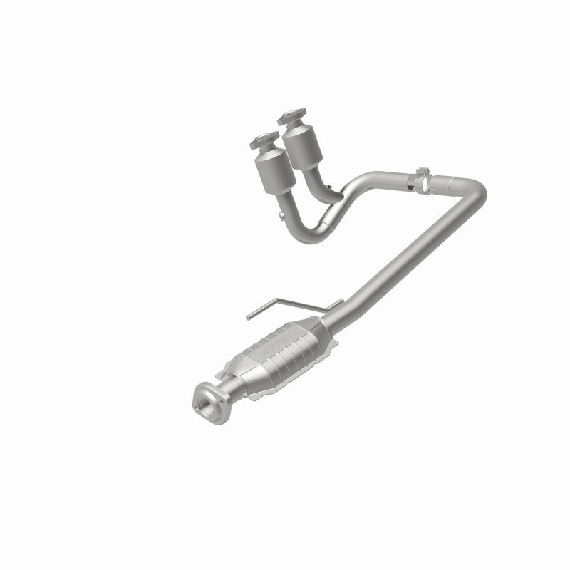 MagnaFlow Jeep Wrangler OEM Grade Federal / EPA Compliant Direct-Fit Catalytic Converter 49690 360 Degree Image Set