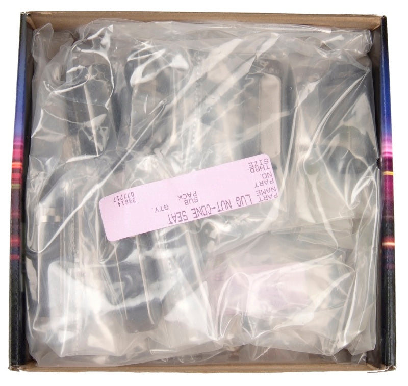 McGard 8 Lug Hex Install Kit w/Locks (Cone Seat Nut) M14X1.5 / 13/16 Hex / 1.945in. Length - Black 84822 84822 Photo - in package