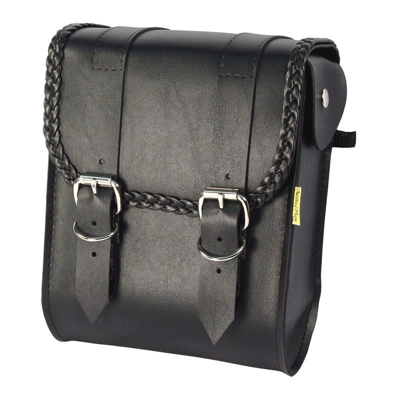 Willie & Max Universal Braided Sissy Bar Bag (8 in L x 10 in W x 4.5 in H) - Black 58481-20 58481-20 User 1