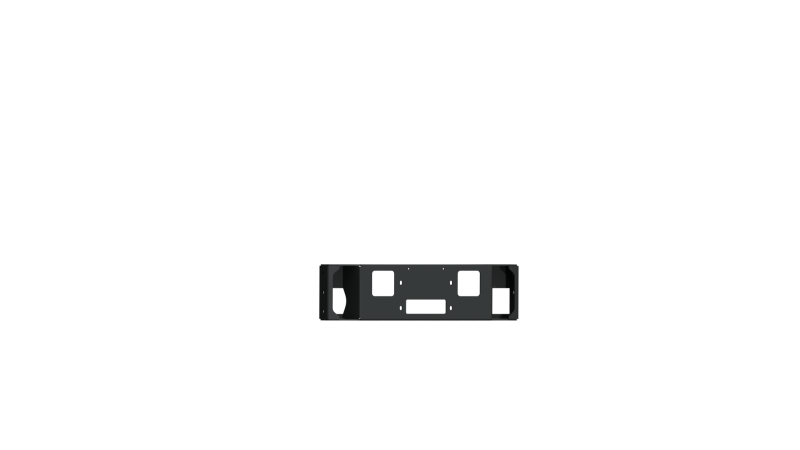 Road Armor 18-20 Ford F-150 Vaquero Front Winch Plate - Tex Blk 6181V-WP 6181V-WP Photo - Primary