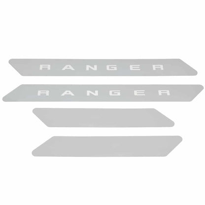 Putco 19-20 Ford Ranger SuperCrew - w/ RANGER Etching 4pcs SS Door Sills 95143FD 95143FD Photo - Primary