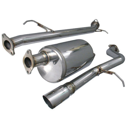 Injen Polished Cat-Back Exhaust System 03-11 Honda Element 2.4L 4 Cyl SES1726 Photo - Primary