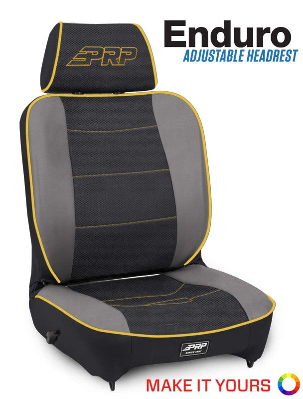 PRP Seats PRP Enduro Low Back Reclining/Extra Wide Suspension Seat (Passenger Side) A13021245 A13021245 Photo - out of package