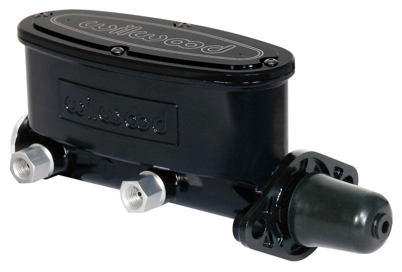 Wilwood High Volume Tandem Master Cylinder - 1 1/8" Bore, Black 260-8556-BK Photo - Primary