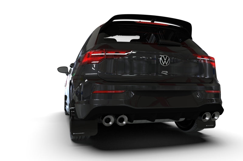 Rally Armor 2022 MK8 Volkswagen Golf GTI/R Black UR Mud Flap w/ Green Logo MF80-UR-BLK/CGN MF80-UR-BLK/CGN User 1