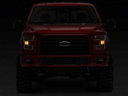 Raxiom 15-17 Ford F-150 Axial OEM Style Rep Headlights- Chrome Housing (Clear Lens) T551345 T551345 Photo - Close Up