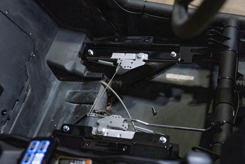 PRP Seats PRP Can-Am Maverick X3 Maverick R Stock Seat Mount & Slider Kit  (Pair) C99 C99 Photo - Close Up