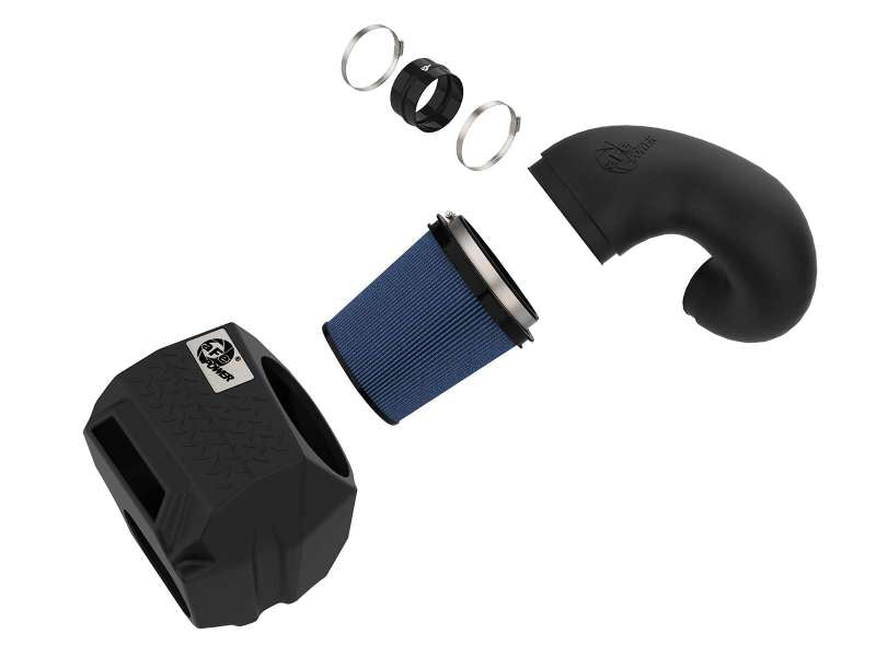 aFe 94-02 Dodge Ram 2500 L6 5.9L (td) Magnum FORCE Stage-2 Si Cold Air Intake System w/Pro 5R Filter 54-80072-1 54-80072-1 Photo - Unmounted