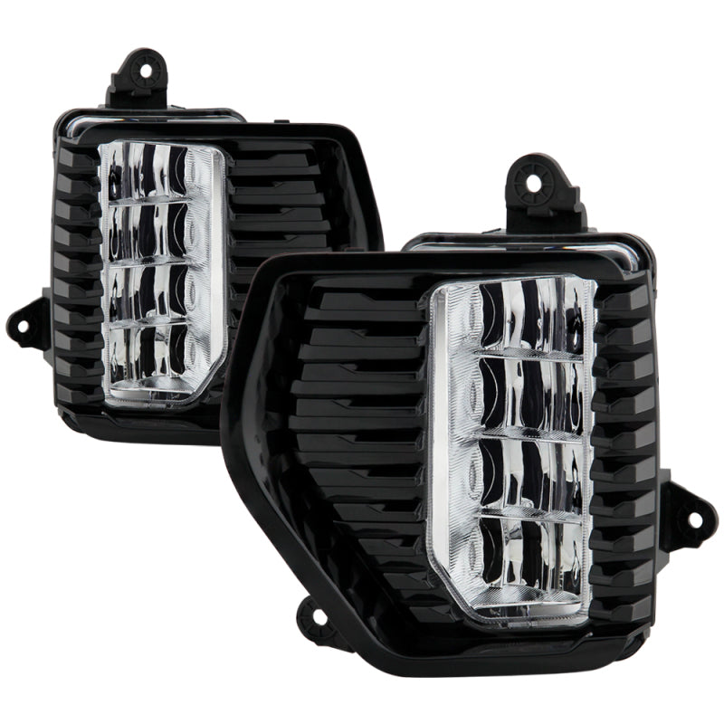 Spyder GMC Sierra 1500 Denali Only 19-20 (Not for 2500/3500) OEM Style Full LED Fog w/ Switch- Clear 5087010 5087010 Photo - Primary