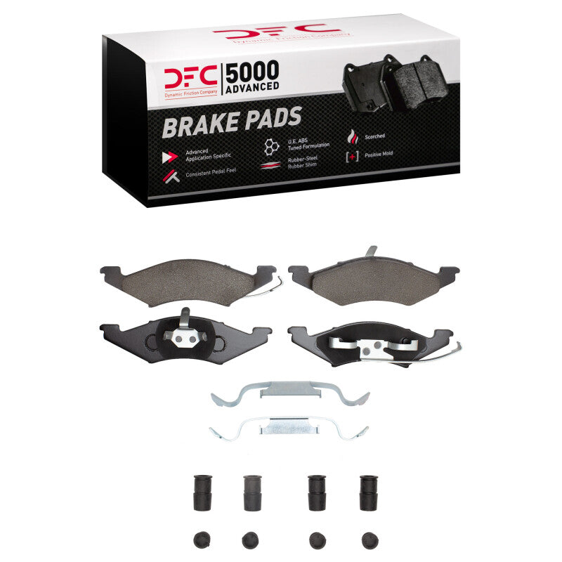 DFC DFC 5000 Advanced Semi Met Brake Pads Brakes, Rotors & Pads Brake Pads - OE main image