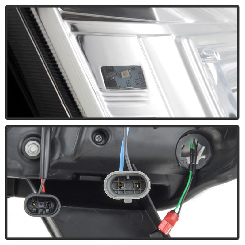 Spyder 04-15 Nissan Titan / 04-07 Nissan Armada V2 Projector Headlights - Chrome PRO-YD-NTI04-DRL-C 5085498 5085498 Photo - Unmounted
