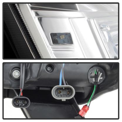Spyder 04-15 Nissan Titan / 04-07 Nissan Armada V2 Projector Headlights - Chrome PRO-YD-NTI04-DRL-C 5085498 5085498 Photo - Unmounted