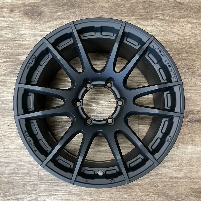 Gram Lights 57XR-X 17X8.5 -10 6-139.7 Black Graphite Wheel WGJXP-10KB2 WGJXP-10KB2 User 1