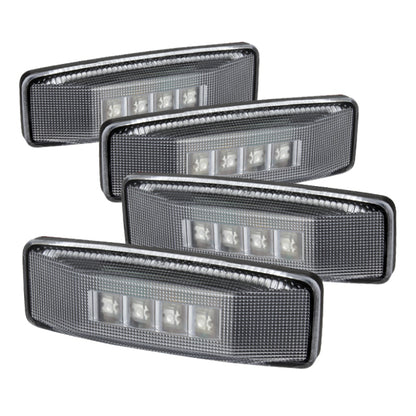 SPYDER Xtune Dodge Ram 94-02 Dually 2 Red LED+2 Amber LED Fender Lights 4pcs Clear ACC-LED-DR94-FE-C 9924699 9924699 Photo - Primary