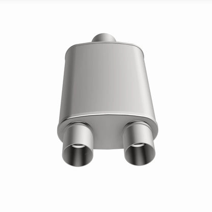 Magnaflow 4" X 9" Oval XL Multi-Chamber 13288 360 Degree Image Set