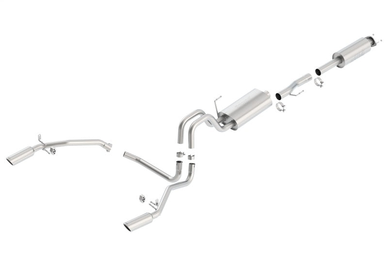 Borla 11-14 Ford F-150 5.0L AT 2/4WD S-Type SS Catback Exhaust 140416 140416 Photo - Primary