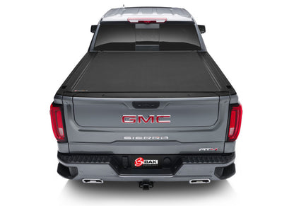 BAK 14-18 Chevy Silverado/GM Sierra Revolver X4s 6.7ft Bed Cover (2014 1500/15-19 1500/2500/3500) 80121 80121 Photo - Mounted