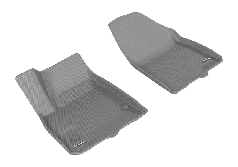3D MAXpider 2017-2020 Cadillac XT5 Kagu 1st Row Floormat - Gray L1CD01611501 L1CD01611501 Photo - Primary
