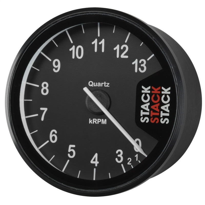 Autometer Stack Clubman Tachometer 80mm 0-3-13K RPM - Black ST200-0313 ST200-0313 User 2