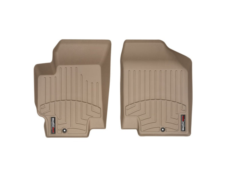 WeatherTech WT FloorLiner - Front - Tan Floor Mats Floor Mats - Rubber main image