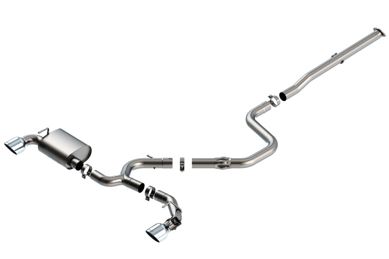 Borla 19-20 Hyundai Veloster N 2.0L I4 MT FWD 2DR 3in ATAK CatBack Exhaust w/ SS Tips 140832 140832 Photo - Primary