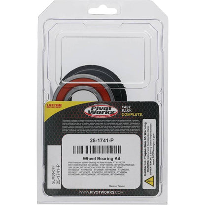 Pivot Works Kubota Wheel Bearing Kit Premium Bearings 25-1741-P 25-1741-P Photo - Primary