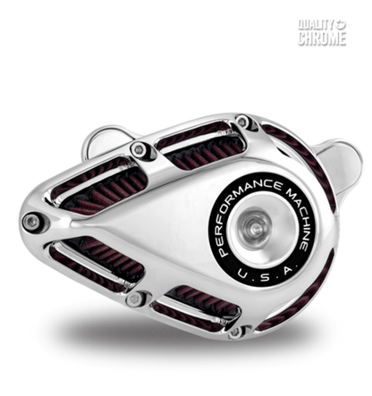 Performance Machine Jet Air Cleaner - Chrome 0206-2112-CH 0206-2112-CH Photo - Primary