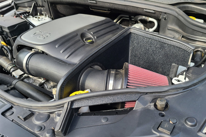 JLT 11-20 Dodge Durango/Jeep Grand Cherokee 5.7L Black Textured Cold Air Intake Kit w/Red Filter CAI-DJ57-11 CAI-DJ57-11 User 1