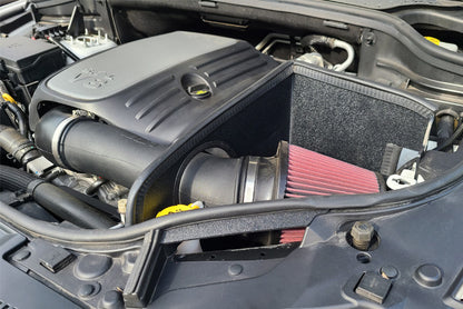 JLT 11-20 Dodge Durango/Jeep Grand Cherokee 5.7L Black Textured Cold Air Intake Kit w/Red Filter CAI-DJ57-11 CAI-DJ57-11 User 1