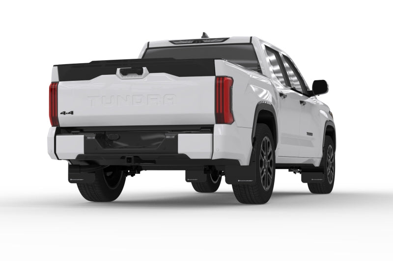 Rally Armor 2022+ Toyota Tundra Black UR Mud Flap w/ White Logo MF110-UR-BLK-WH MF110-UR-BLK-WH User 1