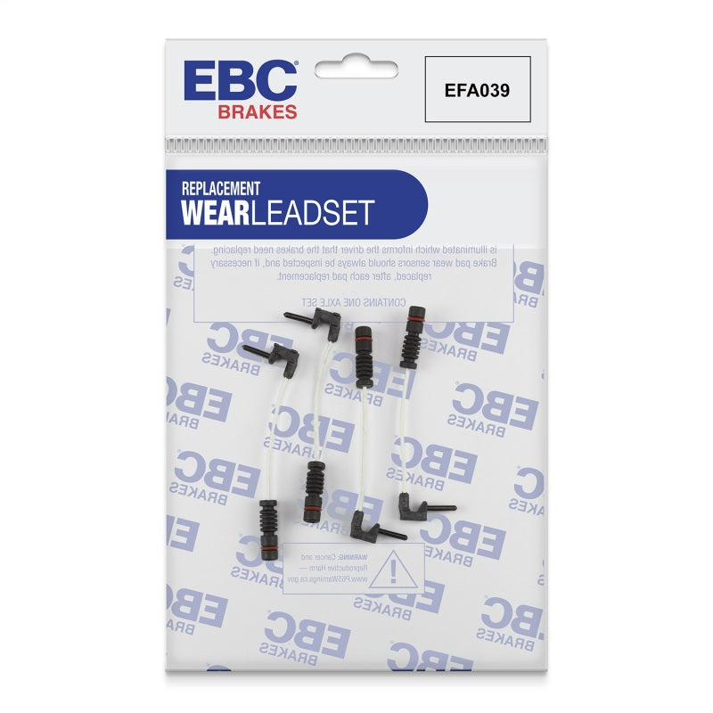 EBC 71-76 Mercedes-Benz 280 Front Wear Leads EFA039 EFA039 Photo - Unmounted