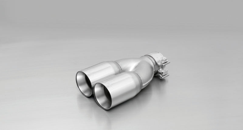 Remus 2005 Seat Toledo 1.6L 76mm Straight Cut Chromed Tail Pipe Set (Pair) 0007 04G 0007 04G Photo - Primary