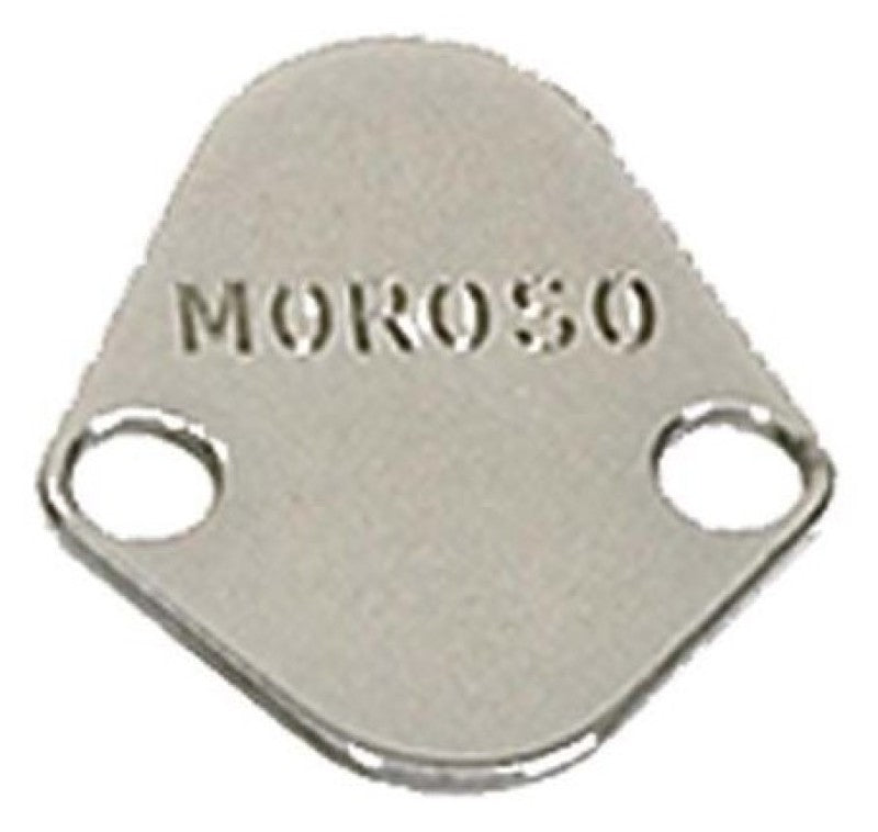 Moroso Fuel Pump Block-Off Plate,Chrome Plated Steel, BBC, 273-440 Chrysler 65394 User 1